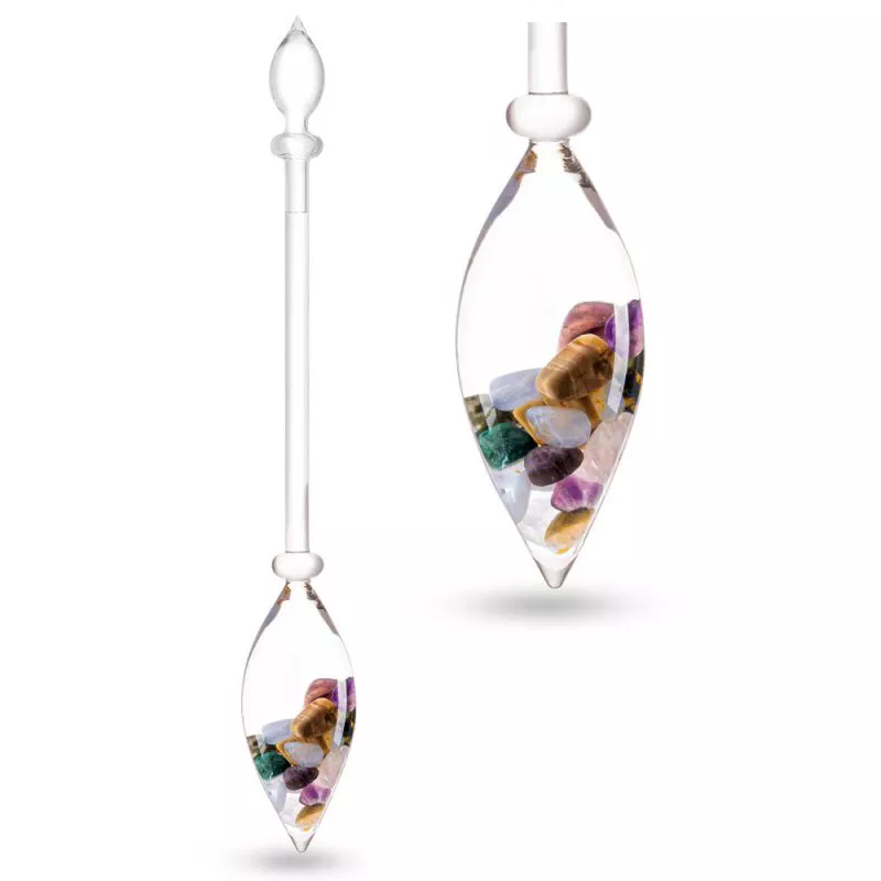 Gemstone Vial Five Elements